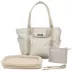 Cleverpup Lightweight Transit Tote Dog Carrier W/ Food-Safe Pouch & Poop Bag Dispenser, 4 Pc Set image thumbnail 1