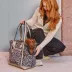 Cleverpup Lightweight Transit Tote Dog Carrier W/ Food-Safe Pouch & Poop Bag Dispenser, 4 Pc Set image thumbnail 4