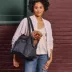 Cleverpup Lightweight Transit Tote Dog Carrier W/ Food-Safe Pouch & Poop Bag Dispenser, Graphite image thumbnail 3