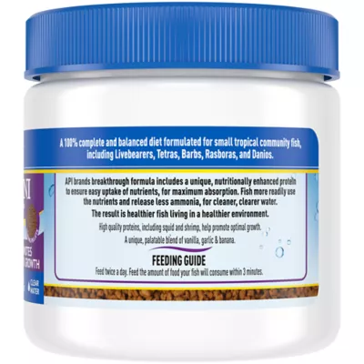 API® Tropical Mini Pellets Fish Food - 2.1 oz - Image 2