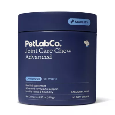 PetLab Co. Advanced Joint Care Chews for Dogs, Salmon Flavor, 30 Count, Small to Large Dogs - Image 1
