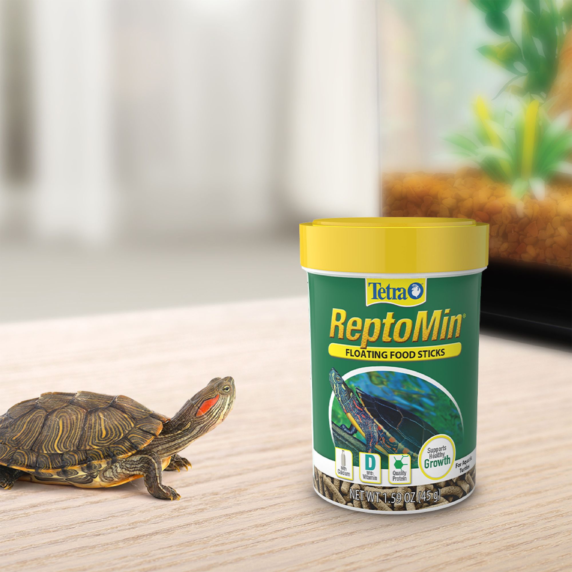 Tetra® ReptoMin® Floating Food Sticks - Aquatic Turtle Food - 2.83 oz-6.83 lb - thumbnail 4