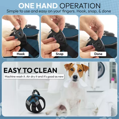 Gooby Soft Mesh X Step In Dog Harness - Image 4