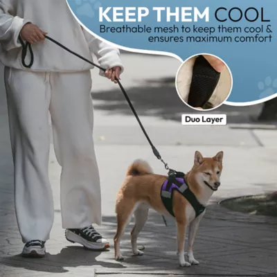 Gooby Soft Mesh X Step In Dog Harness - Image 3