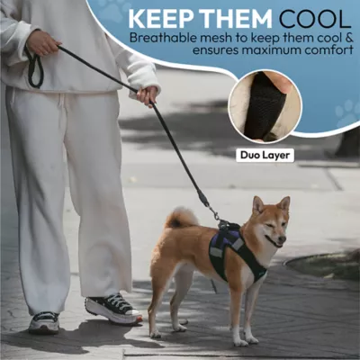 Gooby Soft Mesh X Step In Dog Harness - Image 3