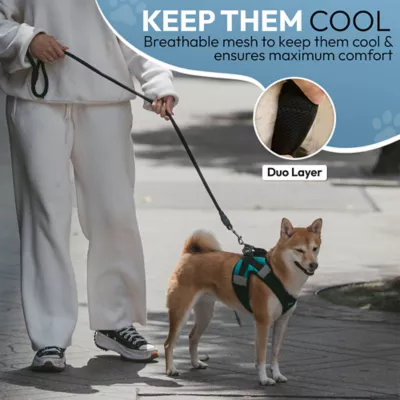 Gooby Soft Mesh X Step In Dog Harness - Image 3