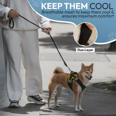 Gooby Soft Mesh X Step In Dog Harness - Image 3