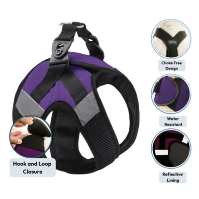 Gooby Soft Mesh X Step In Dog Harness - Image 2