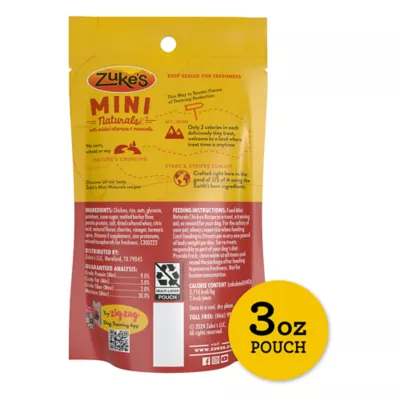 Purina® Zuke's® MINI Naturals™ All Life Stages Training Dog Treats - Chicken, Soft & Chewy - Image 9