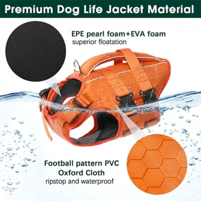 Kuoser Reflective Dog Floation Aid for Swimming, Boating & Water Sports - Image 4