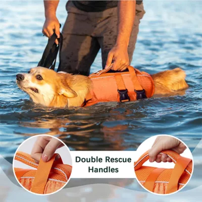 Kuoser Reflective Dog Floation Aid for Swimming, Boating & Water Sports - Image 6