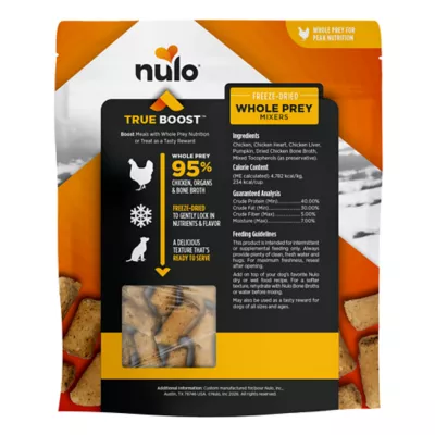 Nulo True Boost Freeze Dried Whole Prey Mixers All Lifestages Dog Food Topper - 3.5 oz - Image 2