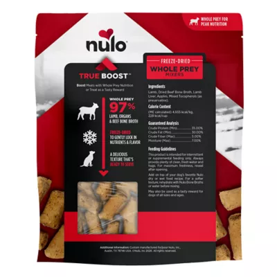Nulo True Boost Freeze Dried Whole Prey Mixers All Lifestages Dog Food Topper - 3.5 oz - Image 2