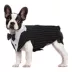 Kuoser Pinstripe Dog Tuxedo Suit & Bandanas Set, Formal Dog Clothing for Weddings & Parties image thumbnail 1