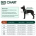 Kuoser Pinstripe Dog Tuxedo Suit & Bandanas Set, Formal Dog Clothing for Weddings & Parties image thumbnail 2