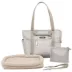 Cleverpup Lightweight Transit Tote Dog Carrier W/ Food-Safe Pouch & Poop Bag Dispenser, Sand image thumbnail 1