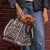 Cleverpup Lightweight Transit Tote Dog Carrier W/ Food-Safe Pouch & Poop Bag Dispenser, Leopard image thumbnail 4