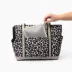 Cleverpup Lightweight Transit Tote Dog Carrier W/ Food-Safe Pouch & Poop Bag Dispenser, Leopard image thumbnail 9