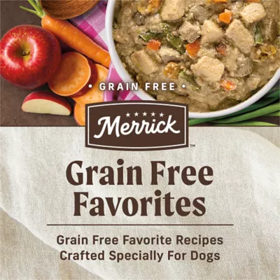Merrick Grain Free Favorites Wet Dog Food Variety Pack - Grammy's Pot Pie & Cowboy Cookout, Stew - Image 6