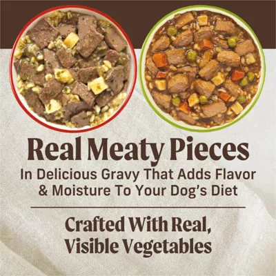 Merrick Kitchen Comforts Wet Dog Food Variety Pack - Beef Tip and Rice & Lamb Shepherd's Pie, Stew - Image 2