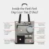 Cleverpup Park Pack 2-Piece Dog Gear Tote With Travel Bowl, Poop Bag Dispenser & Treat Pocket image thumbnail 3