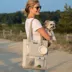 Cleverpup Park Pack 2-Piece Dog Gear Tote With Travel Bowl, Poop Bag Dispenser & Treat Pocket image thumbnail 2