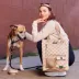 Cleverpup Park Pack 2-Piece Dog Gear Tote With Travel Bowl, Poop Bag Dispenser & Treat Pocket image thumbnail 2