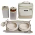 Cleverpup Bistro Box, 7-Piece Dog Food Travel Kit W/ Collapsible Bowls, Insulated Travel Bag & More image thumbnail 1