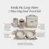 Cleverpup Bistro Box, 7-Piece Dog Food Travel Kit W/ Collapsible Bowls, Insulated Travel Bag & More image thumbnail 3