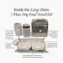 Cleverpup Bistro Box, 7-Piece Dog Food Travel Kit W/ Collapsible Bowls, Insulated Travel Bag & More image thumbnail 4