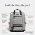 Cleverpup Porter 2-in-1 Dog Gear Backpack W/ Leash Clip For Hands-Free Walking &  Food-Safe Pouches image thumbnail 2