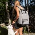 Cleverpup Porter 2-in-1 Dog Gear Backpack W/ Leash Clip For Hands-Free Walking &  Food-Safe Pouches image thumbnail 3