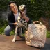 Cleverpup Porter 2-in-1 Dog Gear Backpack W/ Leash Clip For Hands-Free Walking &  Food-Safe Pouches image thumbnail 4