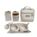 Cleverpup Bistro Box, 7-Piece Dog Food Travel Kit W/ Collapsible Bowls, Insulated Travel Bag & More image thumbnail 1