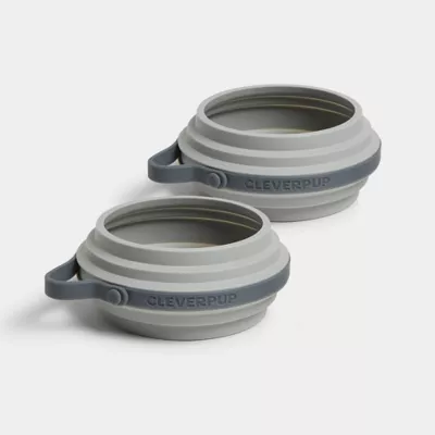 Cleverpup Bistro Box, 7-Piece Dog Food Travel Kit W/ Collapsible Bowls, Insulated Travel Bag & More - Image 5