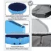 Yaheetech Foldable Pet Pool with Sprinkler - Blue, XXXL, 71-in image thumbnail 4
