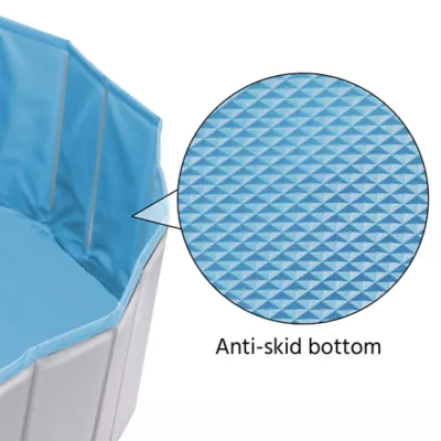 Yaheetech Foldable Pet Pool - Black, Blue, Gray XXXL, 71-in - Image 5