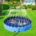Yaheetech Foldable Pet Pool with Sprinkler - Blue, XXXXL, 79-in image thumbnail 2