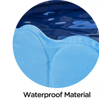 Yaheetech Foldable Pet Pool with Sprinkler - Blue, XXXXL, 79-in - Image 4