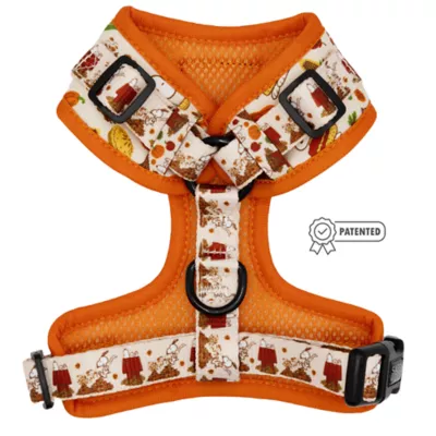 Sassy Woof Peanuts™ Harvest Fall Adjustable Dog Harness - Image 2