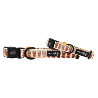 Sassy Woof Pie There! Fall Adjustable Dog Collar - Image 1