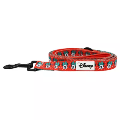 Sassy Woof Disney™ Mickey Mouse & Minnie Mouse Holiday Dog Leash, 5 FT - Image 2