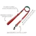 Sassy Woof Disney™ Mickey Mouse & Minnie Mouse Holiday Dog Leash, 5 FT image thumbnail 3