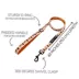Sassy Woof Peanuts™ Harvest Fall Dog Leash, 5 FT image thumbnail 3