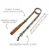 Sassy Woof Pie There! Fall Dog Leash, 5 FT image thumbnail 3