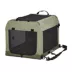 Midwest® Foldable Canine Camper Tent Crate W/ Ventilated Windows & No-Slip Feet, Green image thumbnail 2