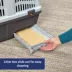 Midwest® Skudo Plastic Cat Travel Carrier W/ Fold-Down Carry Handle & Litter Box image thumbnail 4