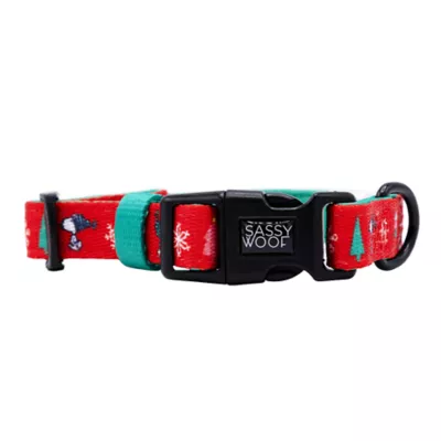 Sassy Woof Peanuts™ Beagle Bells Holiday Adjustable Dog Collar - Image 2