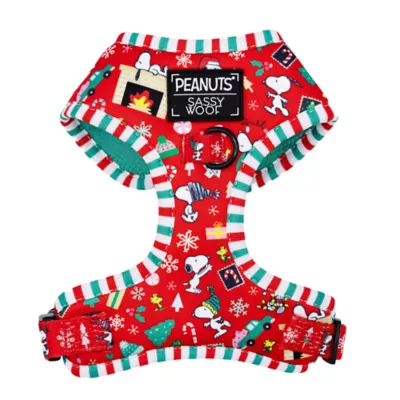 Sassy Woof Peanuts™ Beagle Bells Holiday Adjustable Dog Harness - Image 1