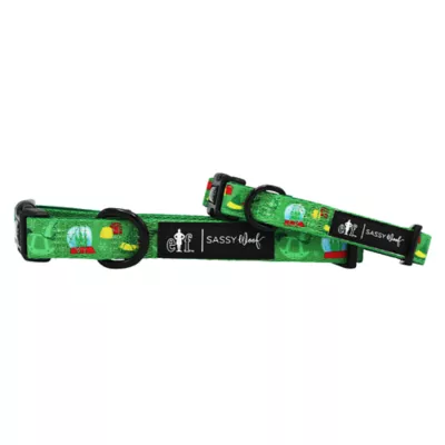 Sassy Woof Elf™ Holiday Adjustable Dog Collar - Image 1